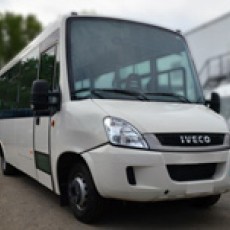 Кликните для увеличения изображения Многоместный Iveco Daily маршрутное такси 19+17 мест, общая вместимость 36 мест.