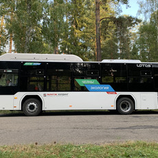 Городской низкопольный автобус LOTOS 105 CNG