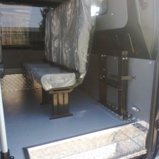 Кликните для увеличения изображения Автомобиль Ford Transit Jumbo 310 NEW для оказания ритуальных услуг 8-11 мест на базе Ford Transit 2015 г.в.Van 300 LWB (Высокая крыша)